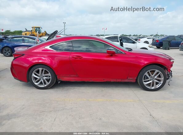JTHAA5BC3M5011510 2021 LEXUS RC 300 Red Панорамний вид салону 360°
