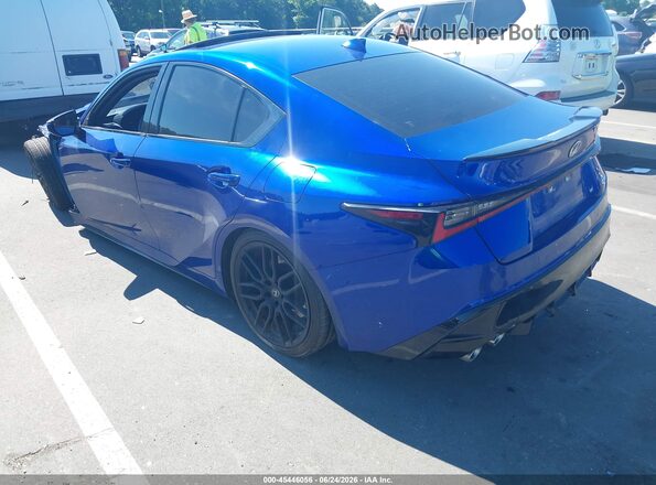 JTHAP1D22P5004063 2023 LEXUS IS 500 Blue Հետևի ձախ
