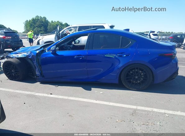 JTHAP1D22P5004063 2023 LEXUS IS 500 Blue Սալոնի 360 աստիճան տեսք