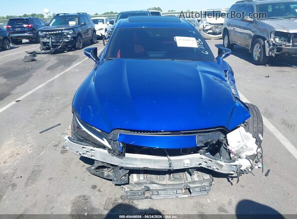 JTHAP1D22P5004063 2023 LEXUS IS 500 Blue Սարքավորումների վահանակի տեսք