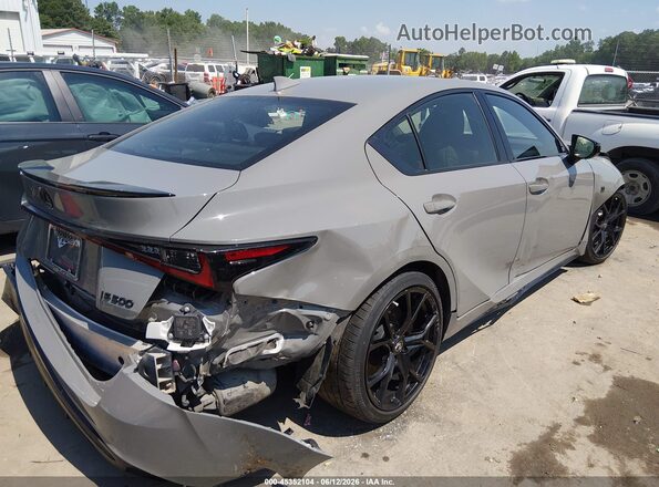 JTHAP1D29S5006997 2025 LEXUS IS 500 Silver Задня права чверть