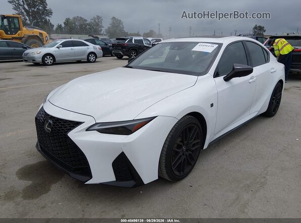 JTHAP1D2XR5005450 2024 LEXUS IS 500 Белый Передняя левая четверть
