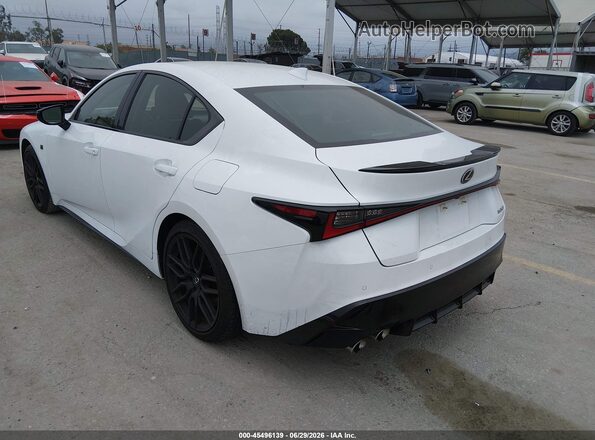 JTHAP1D2XR5005450 2024 LEXUS IS 500 Белый Задняя левая четверть