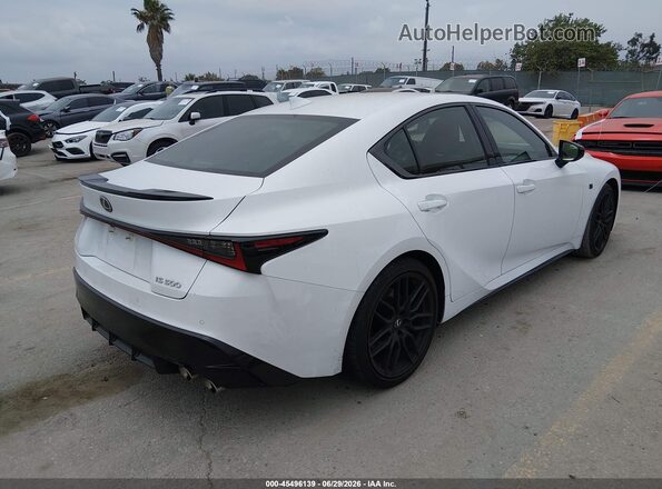 JTHAP1D2XR5005450 2024 LEXUS IS 500 Белый Задняя правая четверть