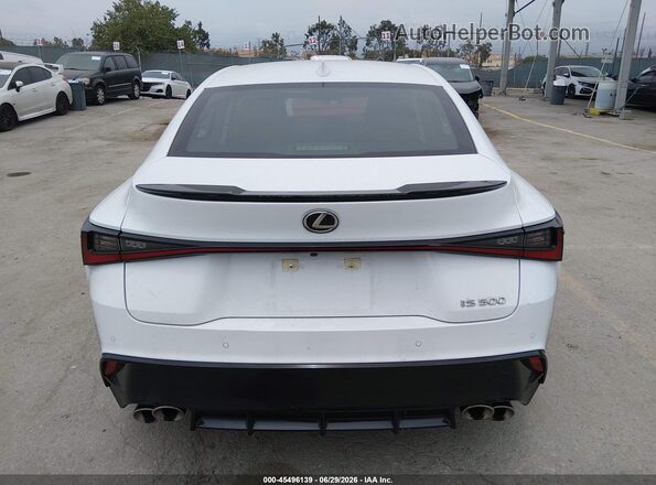 JTHAP1D2XR5005450 2024 LEXUS IS 500 Белый 