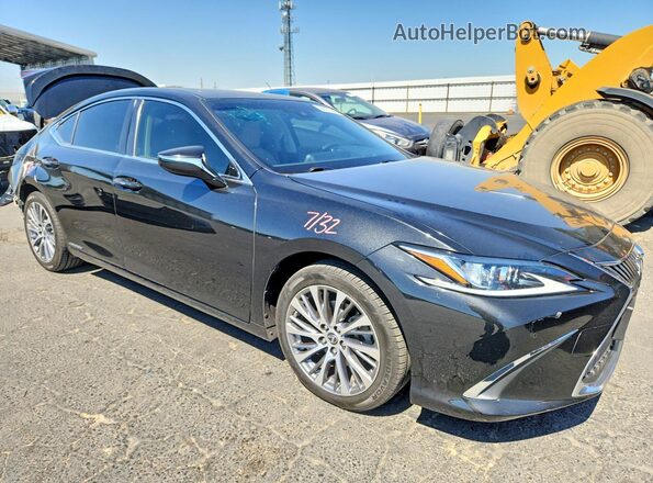 JTHB21B10K2034217 2019 LEXUS ES Black წინა მარჯვენა