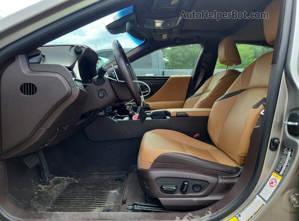 JTHB21B13K2029917 2019 LEXUS ES Gray წინა სალონის ხედი