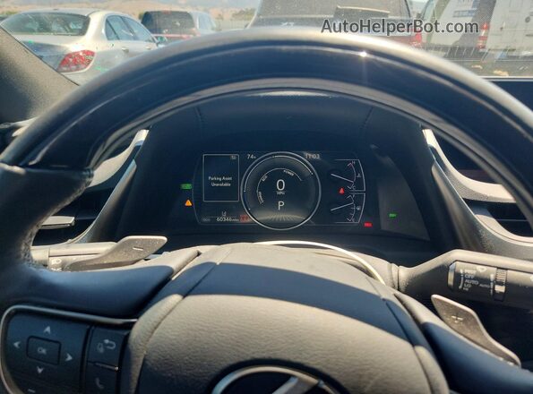 JTHB21B17K2001280 2019 LEXUS ES White Սարքավորումների վահանակի տեսք
