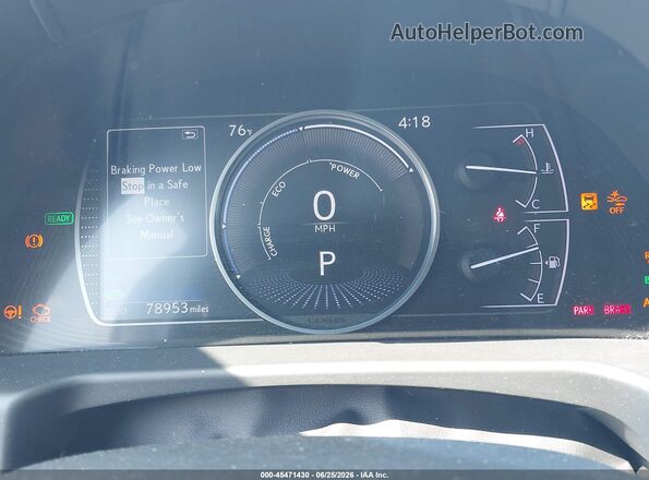 JTHB21B19K2000910 2019 LEXUS ES 300H Серебряный Вид задних сидений