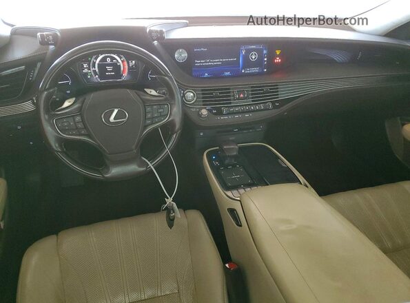 JTHB51FF2J5004372 2018 LEXUS LS Black Vista del salpicadero