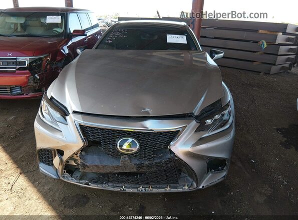 JTHB51FF4J5003286 2018 LEXUS LS 500 Silver ხელსაწყოთა პანელის ხედი
