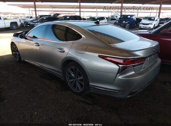 JTHB51FF4J5003286 2018 LEXUS LS 500 Silver უკანა მარცხენა