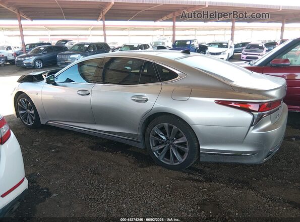 JTHB51FF4J5003286 2018 LEXUS LS 500 Silver სალონის 360-გრადუსიანი ხედი