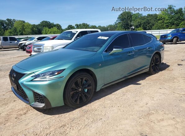 JTHB51FF8J5000455 2018 LEXUS LS Green Vista interior de 360 grados