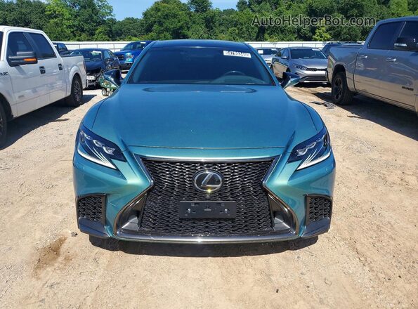 JTHB51FF8J5000455 2018 LEXUS LS Green Vista frontal