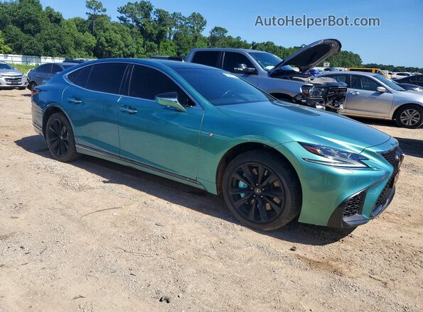 JTHB51FF8J5000455 2018 LEXUS LS Green Delantero derecho