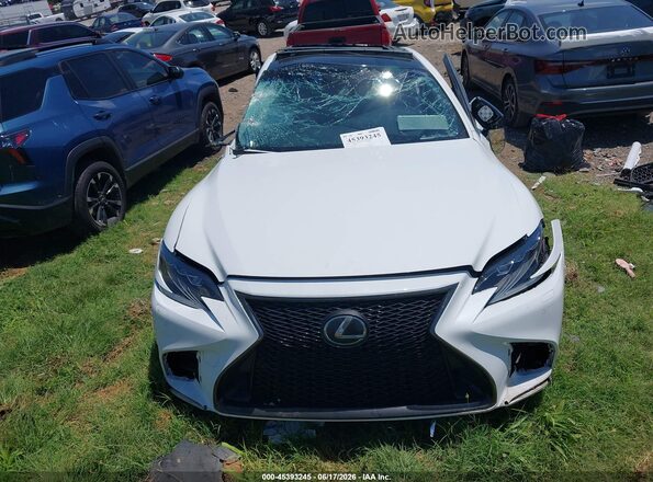 JTHB51FFXJ5000358 2018 LEXUS LS 500 White უკანა სალონის ხედი