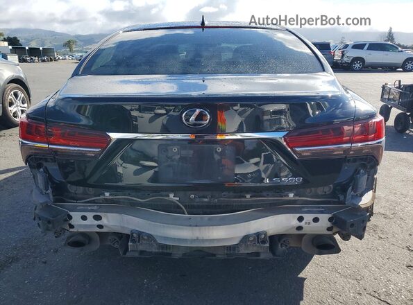 JTHB5LFFXJ5001490 2018 LEXUS LS Black Widok z tyłu