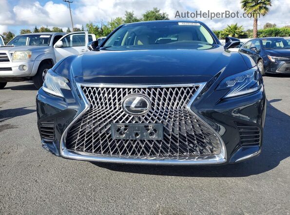 JTHB5LFFXJ5001490 2018 LEXUS LS Black Widok z przodu