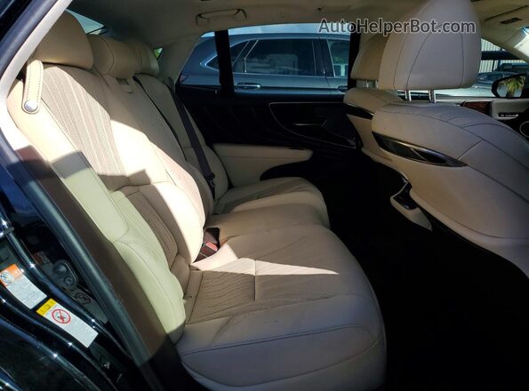 JTHB5LFFXJ5001490 2018 LEXUS LS Black Widok tylnych siedzeń