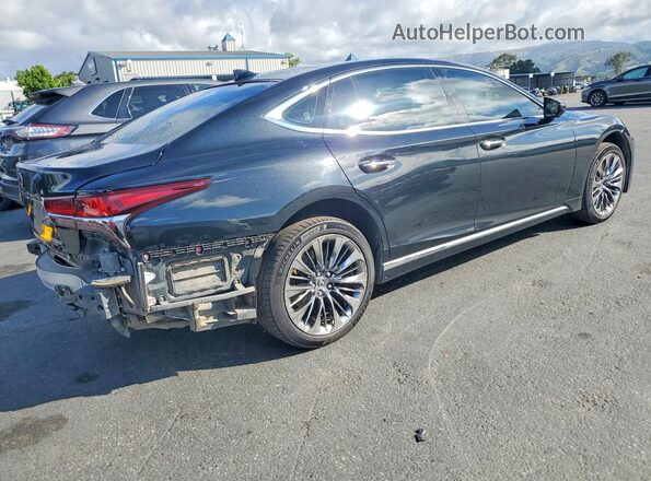 JTHB5LFFXJ5001490 2018 LEXUS LS Black Tył prawy