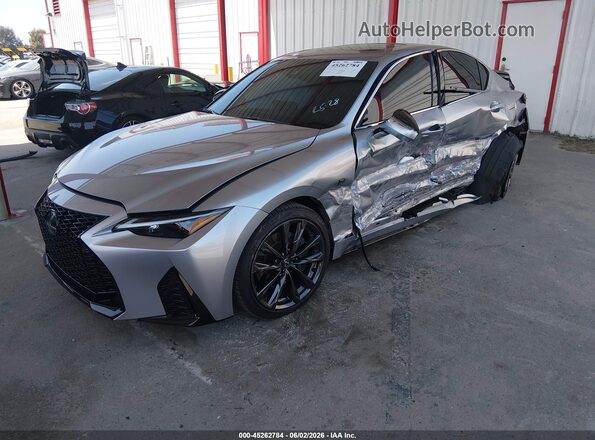 JTHB81F26S5055721 2025 LEXUS IS 300 Silver წინა მარცხენა ხედი სამი მეოთხედიდან