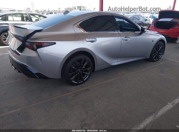 JTHB81F26S5055721 2025 LEXUS IS 300 Silver უკანა მარჯვენა