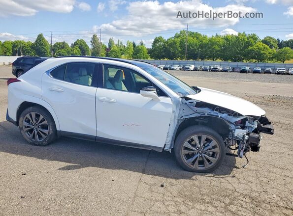 JTHB9JBHXR2076915 2024 LEXUS UX Белый Передняя правая четверть