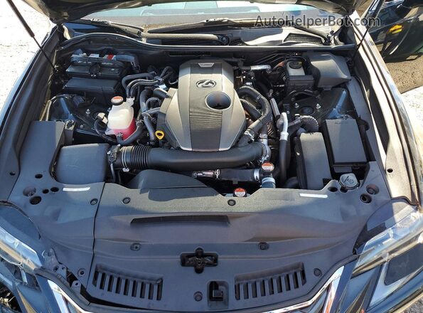 JTHBA1BL0GA001963 2016 LEXUS GS Black Вид задньої частини салону