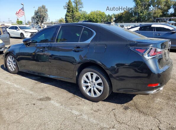 JTHBA1BL0GA001963 2016 LEXUS GS Black Задня ліва чверть