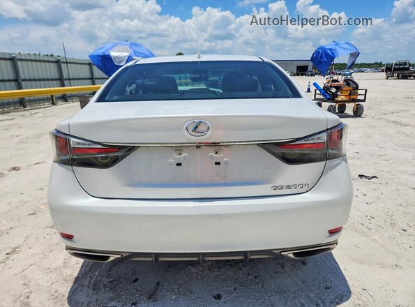 JTHBA1BL4GA001156 2016 LEXUS GS White Հետևի տեսք