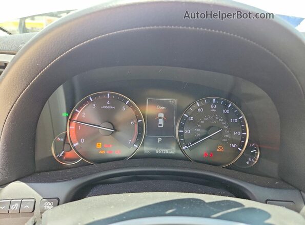 JTHBA1BL4GA001156 2016 LEXUS GS White Սարքավորումների վահանակի տեսք