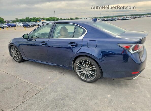 JTHBA1BL6JA007919 2018 LEXUS GS Синий Задняя левая четверть