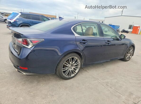JTHBA1BL6JA007919 2018 LEXUS GS Синий Задняя правая четверть