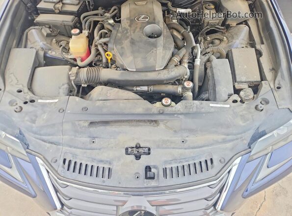 JTHBA1BL6JA007919 2018 LEXUS GS Синий Вид задней части салона