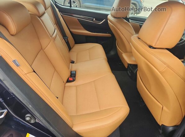 JTHBA1BL6JA007919 2018 LEXUS GS Синий Вид задних сидений