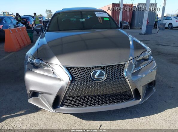 JTHBA1D20G5007002 2016 LEXUS IS 200T Gray Вид спереду