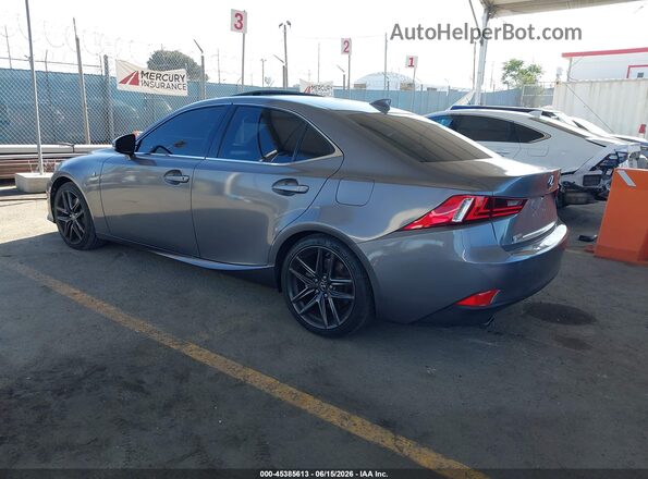 JTHBA1D20G5007002 2016 LEXUS IS 200T Gray Задня ліва чверть