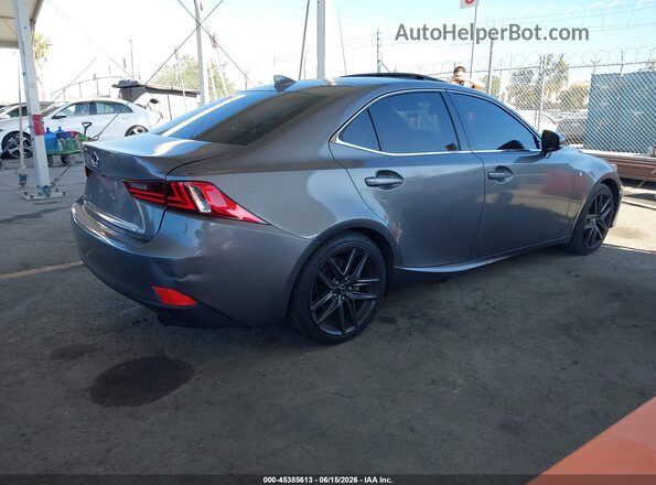 JTHBA1D20G5007002 2016 LEXUS IS 200T Gray Задня права чверть
