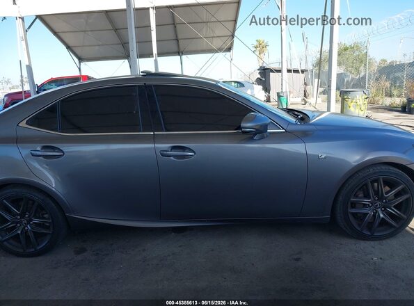 JTHBA1D20G5007002 2016 LEXUS IS 200T Gray Вид щитка приладів
