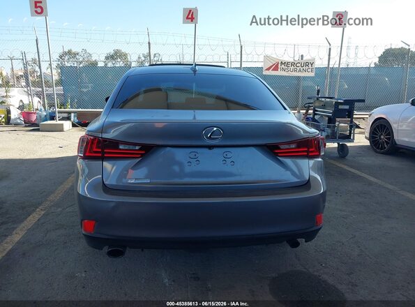 JTHBA1D20G5007002 2016 LEXUS IS 200T Gray 