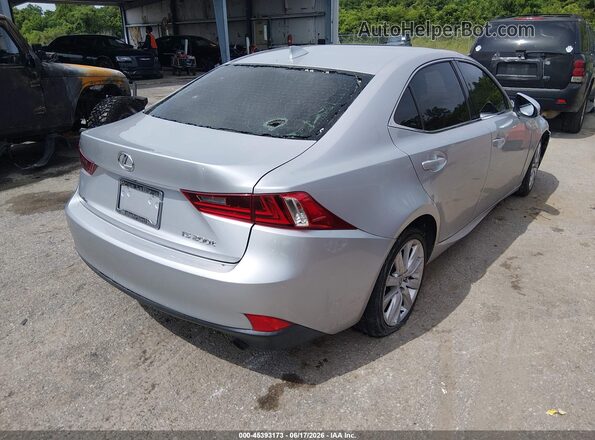 JTHBA1D20G5007517 2016 LEXUS IS 200T Silver Tył prawy