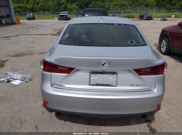 JTHBA1D20G5007517 2016 LEXUS IS 200T Silver 