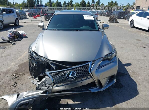 JTHBA1D20G5024432 2016 LEXUS IS 200T Silver Vista interior trasera