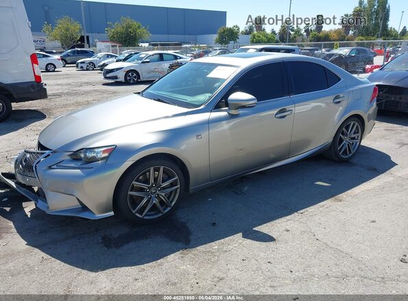 JTHBA1D20G5024432 2016 LEXUS IS 200T Silver Vista tres cuartos delantera izquierda