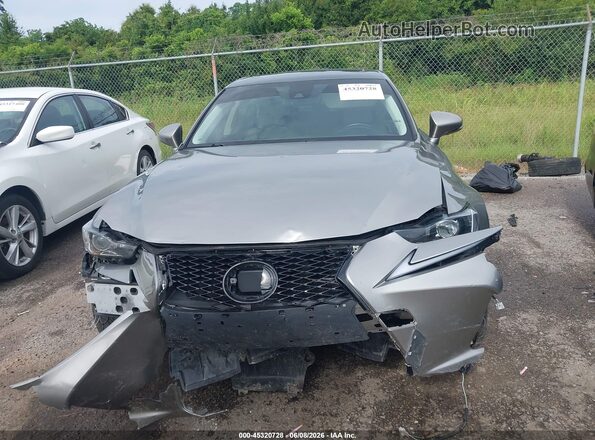 JTHBA1D20H5046304 2017 LEXUS IS 200T Gray ხელსაწყოთა პანელის ხედი