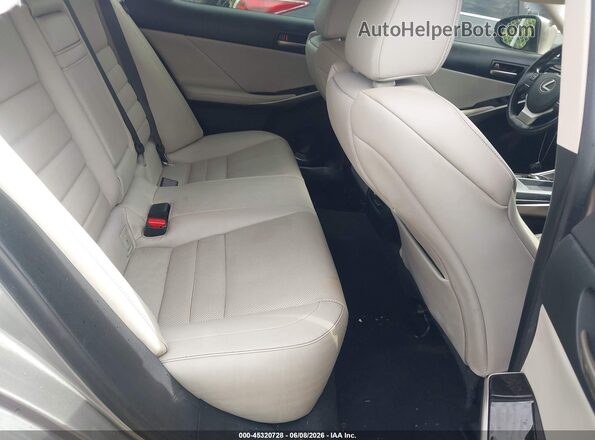 JTHBA1D20H5046304 2017 LEXUS IS 200T Gray VIN კოდის სტიკერის ხედი