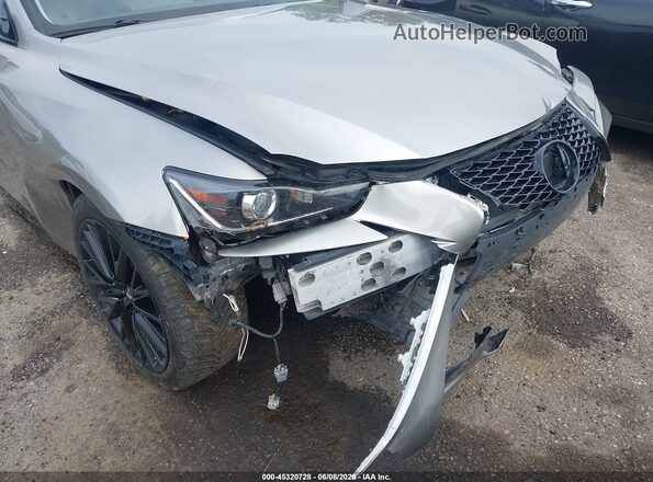 JTHBA1D20H5046304 2017 LEXUS IS 200T Gray წინა ხედი