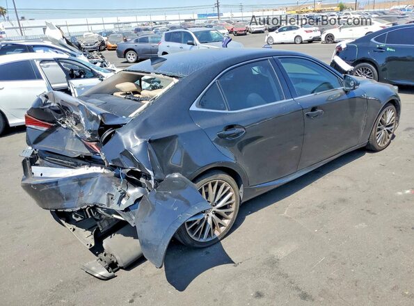 JTHBA1D20H5046433 2017 LEXUS IS Black Rear right