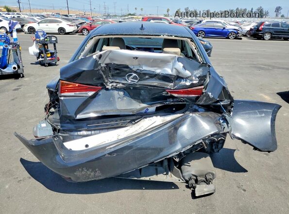 JTHBA1D20H5046433 2017 LEXUS IS Black Rear view